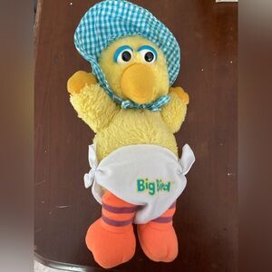 Vintage 1980s baby Big Bird